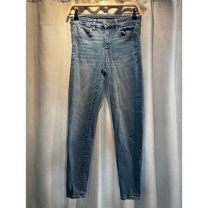 American Eagle Next Level Stretch Skinny Jeans Medium Womens size 4